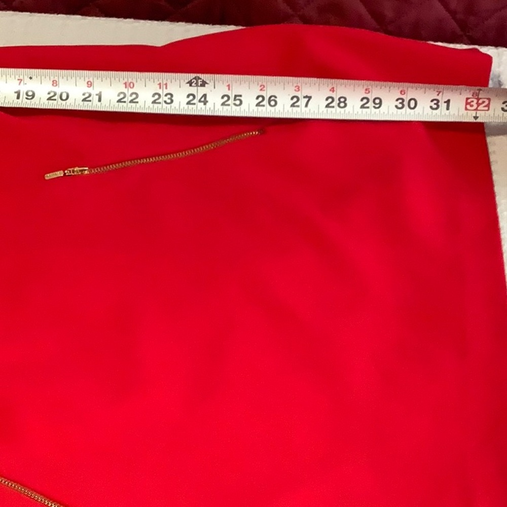 Calvin Klein Red Tunic Top - Picture 6 of 8